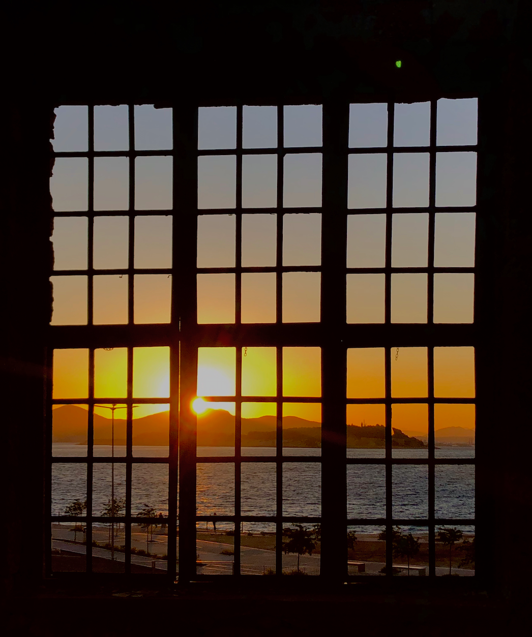 lines sunset